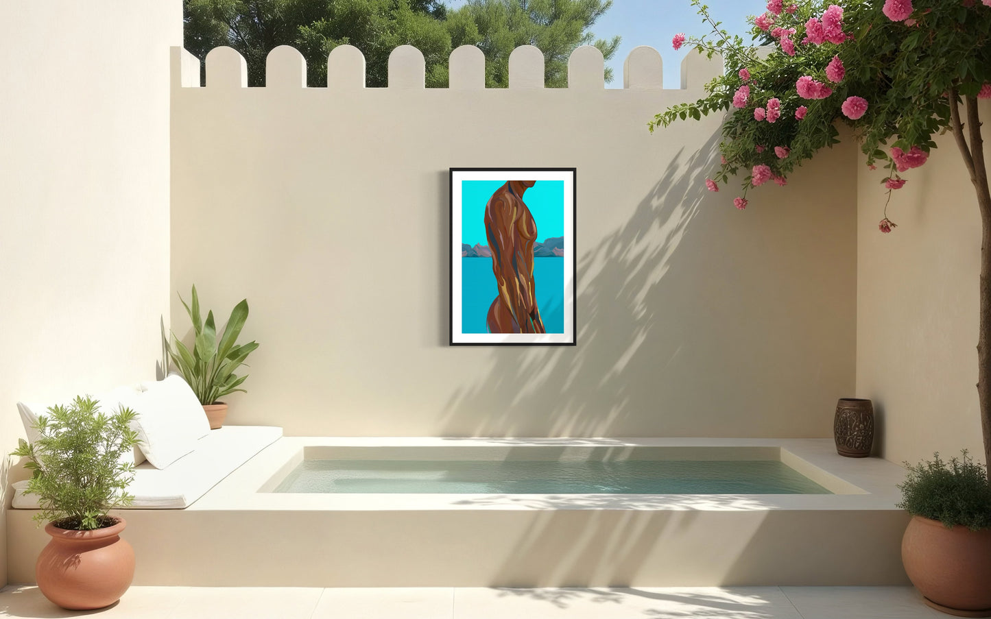 «A morning in paradise»